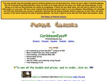 Tablet Screenshot of pinholeglasses.org